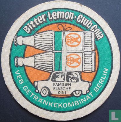 VEB Getränkekombinat Berlin / Bitter Lemon Club Cola