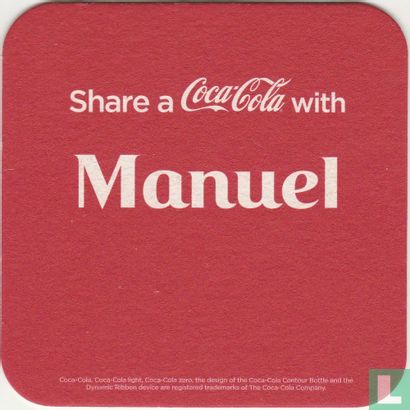  Share a Coca-Cola with Manuel /Martina - Afbeelding 1