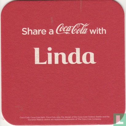  Share a Coca-Cola with Linda /Marc - Afbeelding 1