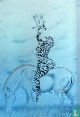 Zebra Lady - Afbeelding 1
