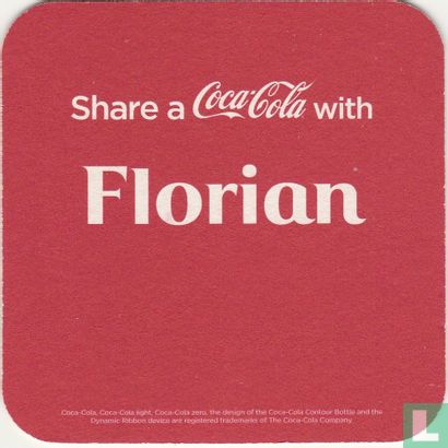 Share a Coca-Cola with  Florian /Olivia - Afbeelding 1