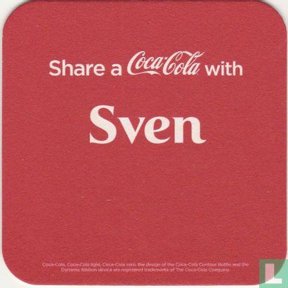  Share a Coca-Cola with  Linda / Sven - Afbeelding 2