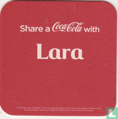  Share a Coca-Cola with Lara / Melanie - Afbeelding 1