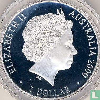 Australia 1 dollar 2000 (PROOF) "Paralympic Games in Sydney" - Image 1