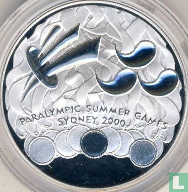 Australia 1 dollar 2000 (PROOF) "Paralympic Games in Sydney" - Image 2