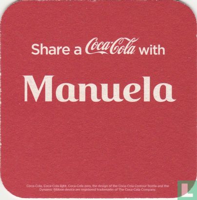  Share a Coca-Cola with Manuela / Valentin - Afbeelding 1