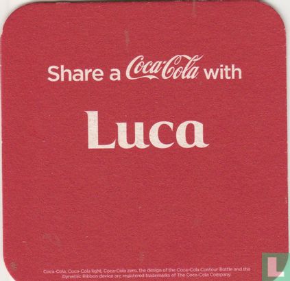  Share a Coca-Cola with  Luca /Marina - Afbeelding 1