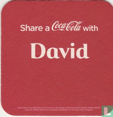 Share a Coca-Cola with   David / Selina - Afbeelding 1