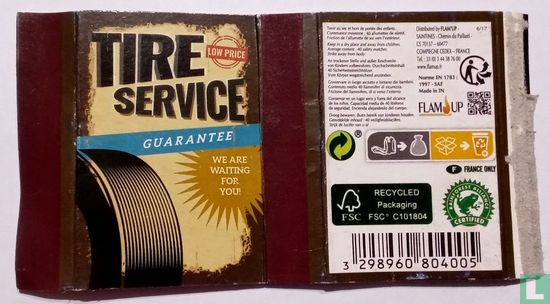 Tire service guarantee
