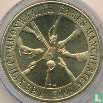 Australië 5 dollars 2002 (type 1) "Commonwealth Games in Manchester" - Afbeelding 2