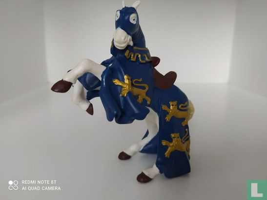 Pferd von König Richard blau - Bild 1