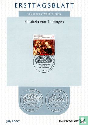Elisabeth van Thüringen 1207-1231 - Afbeelding 1