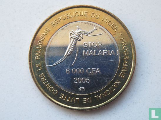 Niger 6000 CFA 2005 - Afbeelding 1