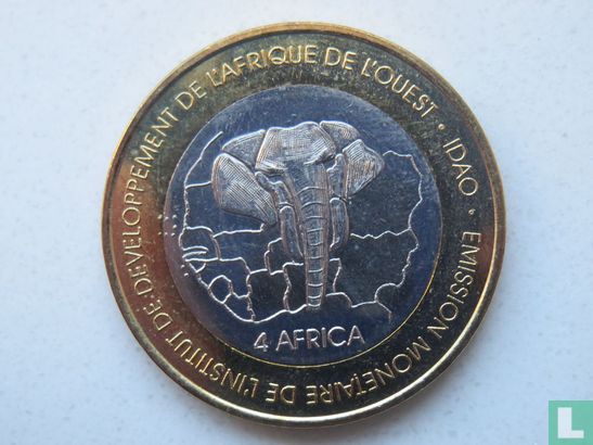 Benin 6000 Francs 2005 - Afbeelding 2