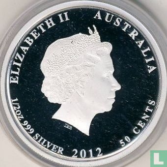 Australia 50 cents 2012 (PROOF) "Manta ray" - Image 1