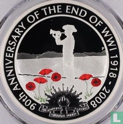 Australië 1 dollar 2008 (PROOF) "90th anniversary of the end of World War I" - Afbeelding 2