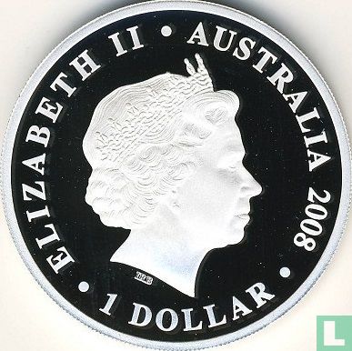 Australië 1 dollar 2008 (PROOF) "50 years Christmas Island as Australian territory" - Afbeelding 1