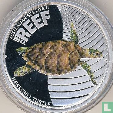 Australie 50 cents 2011 (BE) "Hawksbill turtle" - Image 2