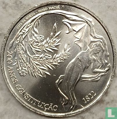 Portugal 2½ euro 2022 "200 years Constitution of 1822" - Afbeelding 2