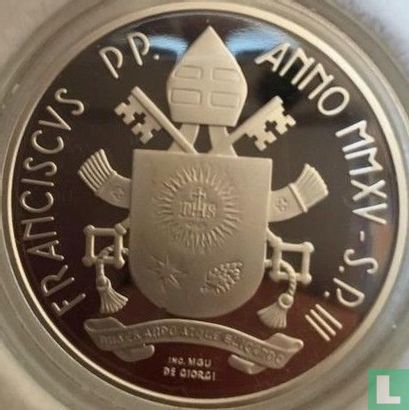 Vatican 10 euro 2015 (PROOF) "10th anniversary of the death of Pope John Paul II" - Image 1