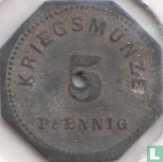 Bensheim 5 pfennig 1917 (zinc - type 2) - Image 2