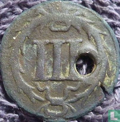 Hamm 3 pfennig 1680 - Image 2