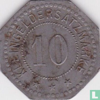 Belgern 10 pfennig 1917 (ijzer) - Afbeelding 2