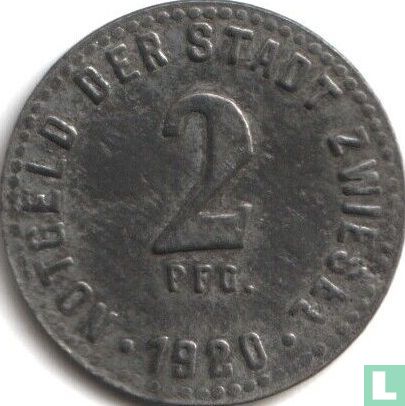 Zwiesel 2 pfennig 1920 - Image 1