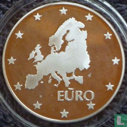Bulgaria 10 leva 1999 (PROOF) "120 years council of ministers - Euro" - Image 2