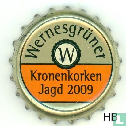 Wernesgrüner - W - Kronkorken Jagd 2009 - Bild 1