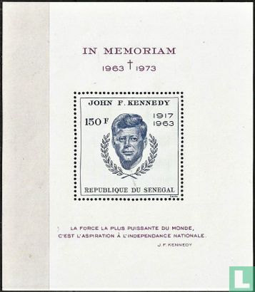 10th anniversary of JF Kennedy's death