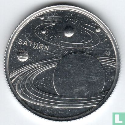 Turkije 1 kurus 2022 "Saturn" - Afbeelding 2