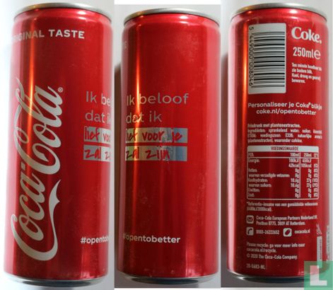 Coca-Cola - #opentobetter - Ik beloof dat ik lief voor je zal zijn