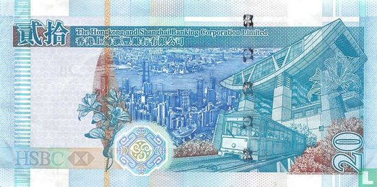 Hongkong 20 dollars 2009 207f - Afbeelding 2