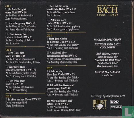 Bach Edition 4: Cantatas/Kantaten Vol. I [volle box]  - Bild 2