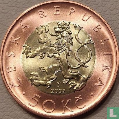 Tsjechië 50 korun 2007 - Afbeelding 1