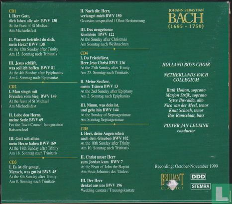 Bach Edition 9: Cantatas/Kantaten Vol. IV [volle box]  - Afbeelding 2