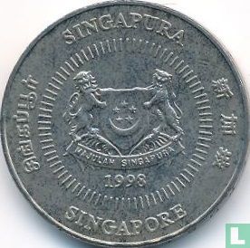 Singapour 50 cents 1998 - Image 1