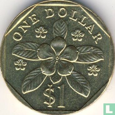 Singapore 1 dollar 1999 - Image 2