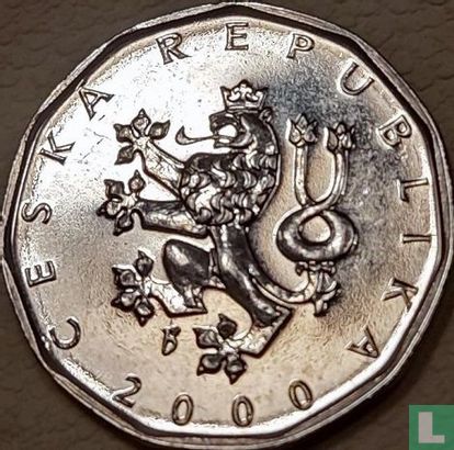 République tchèque 2 koruny 2000 - Image 1