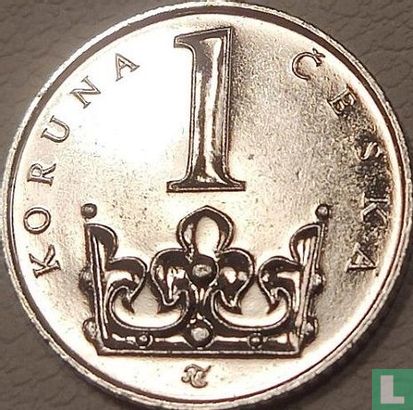 Czech Republic 1 koruna 1999 - Image 2