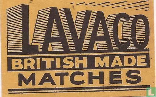 Lavaco - British Made - matches