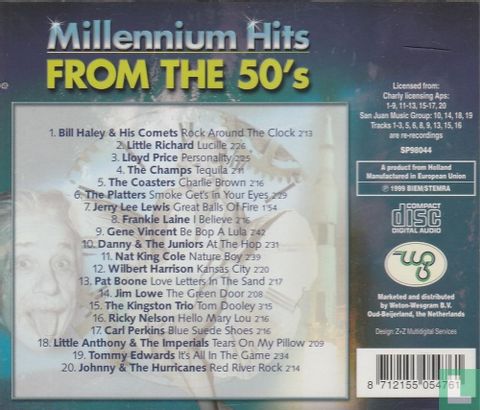 Millennium Hits from the 50's - Bild 2