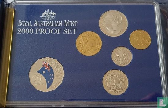 Australia mint set 2000 (PROOF) - Image 2