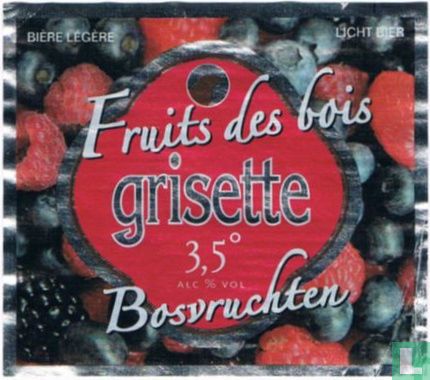 Grisette Fruits des Bois/Bosvruchten