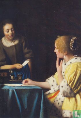 Dame en dienstmeid / Mistress and maid, c. 1664-1667 - Image 1