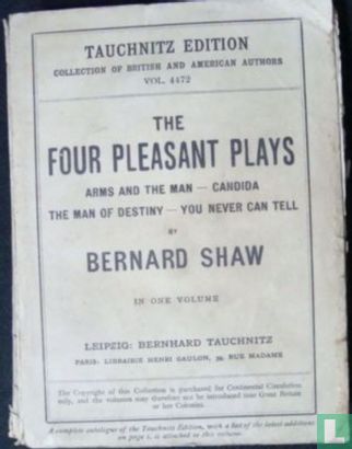 The Four Pleasant Plays - Image 1