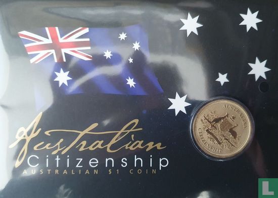 Australië 1 dollar 2023 (folder) "Australian citizenship" - Afbeelding 1