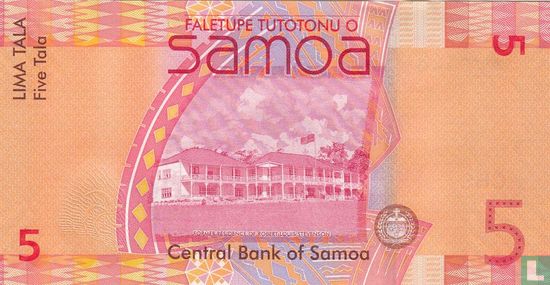 Samoa 5 Tala  - Afbeelding 2