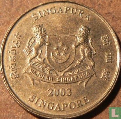 Singapore 5 cents 2003 - Image 1